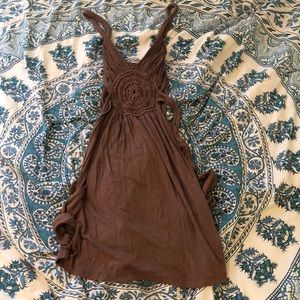 Crochet center dress